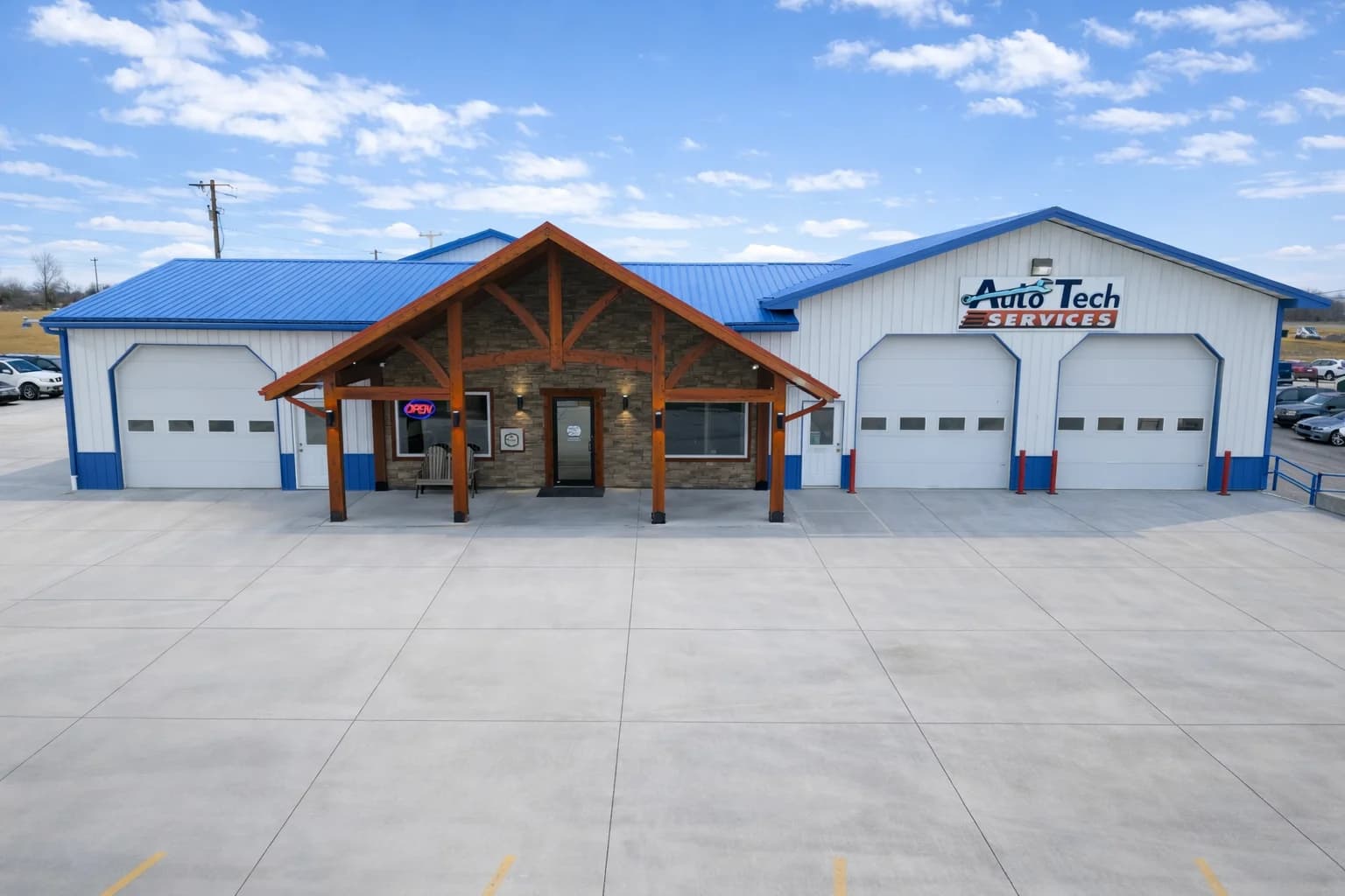 Auto Tech Services website, built by Custom Bylt